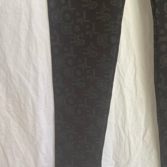 THE KOOPLES LOGO BLACK LEGGINGS Size XS - Picture 5 of 10